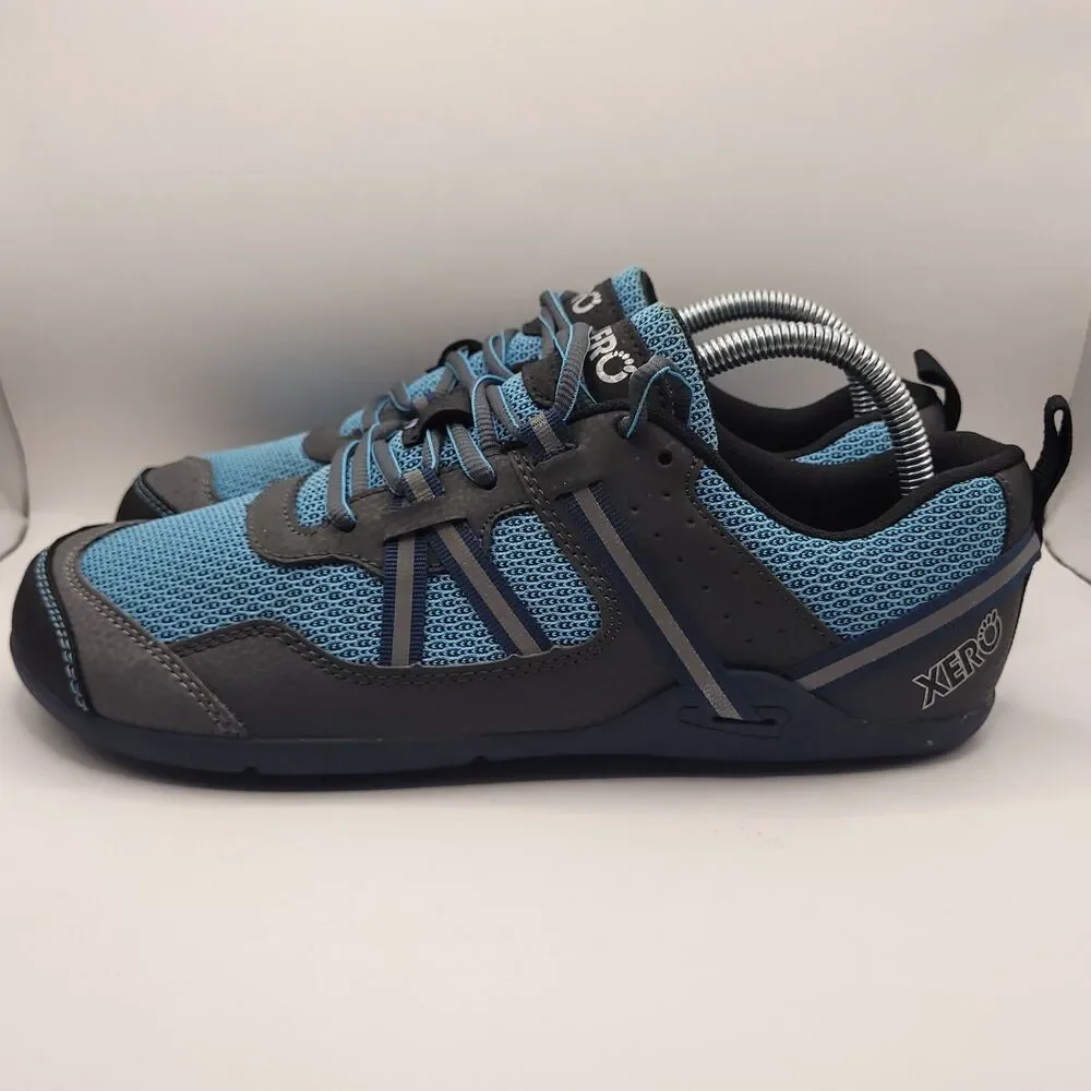 Xero Shoes Prio Women's Size 9 Blue Gray Barefoot Minimalist EUC No Insoles